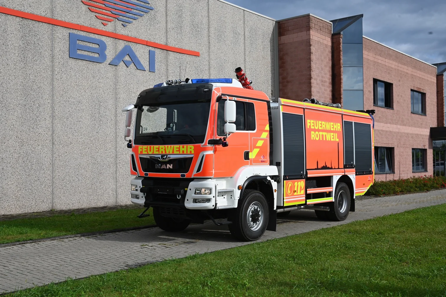 TLF 4000 Tanklöschfahrzeug der Feuerwehr Rottweil